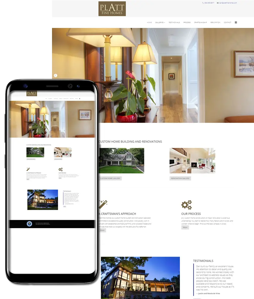 Best Website Design - Platts Fine Homes